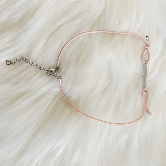 Dior Vintage Elastic Piercing Choker Necklace - Picture 4 of 8